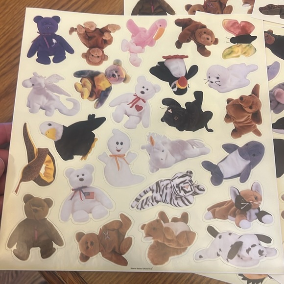 Official Ty beanie babies stickers - Picture 5 of 9